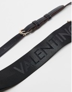 Valentino samantha camera bag with contrast stitch detail in black