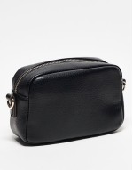 Valentino samantha camera bag with contrast stitch detail in black